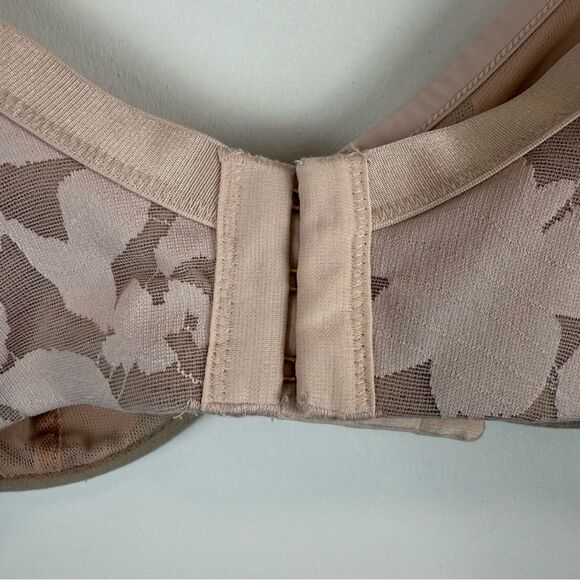 THIRDLOVE Unlined Foliage Perfect Coverage Bra Size 32F Women's Nude - Picture 5 of 6